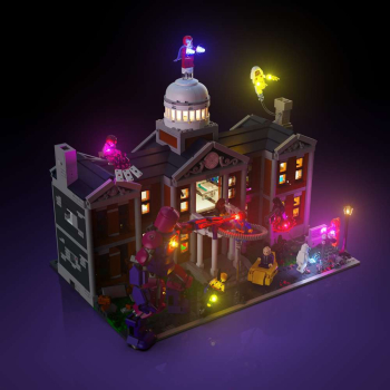 Preview: LMB 2.0 Version LED-​Beleuchtungs-​​Set für LEGO® Marvel X-Men: The Mansion #76294